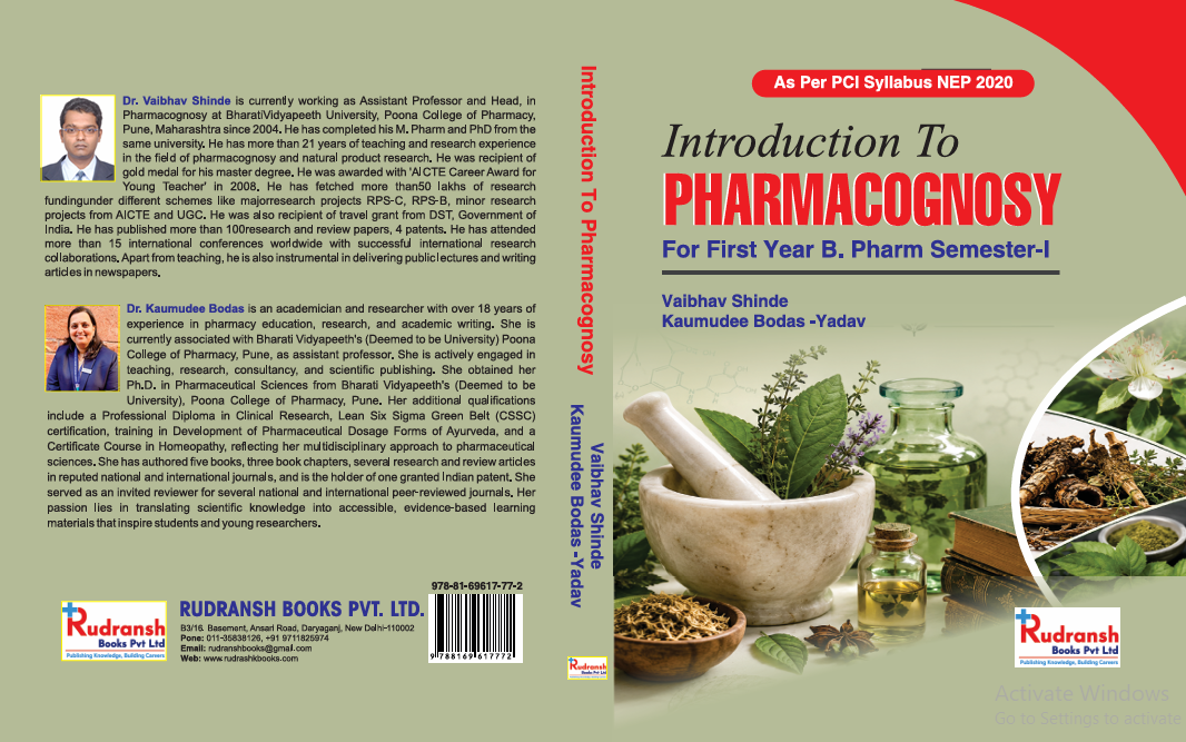 Introduction To Pharmacognosy